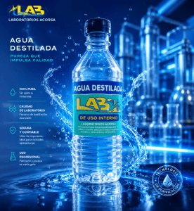 agua destilada premium acorsa | pureza y protección total